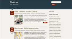 Desktop Screenshot of phakinee.com